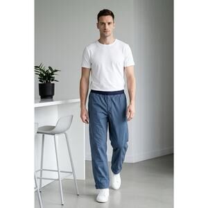 Lululemon Older Style Stripes Joggers Pants Blue Mens Size Medium